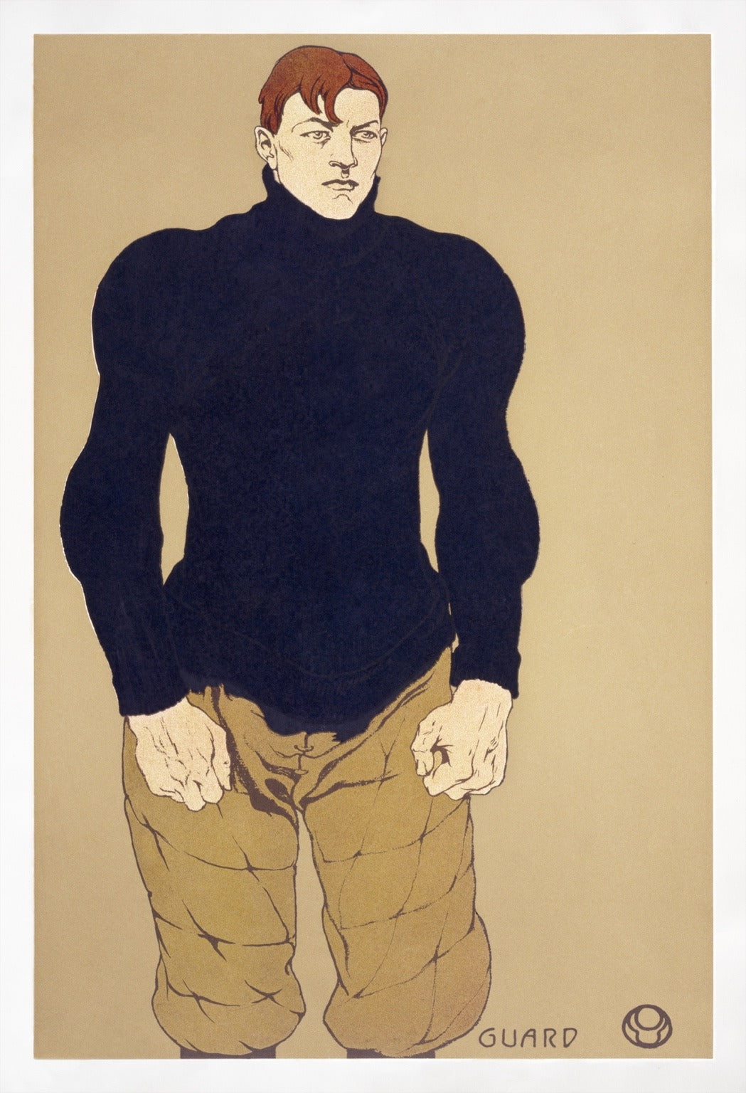 The Athlete — 56 × 81 cm (22 × 32 in)