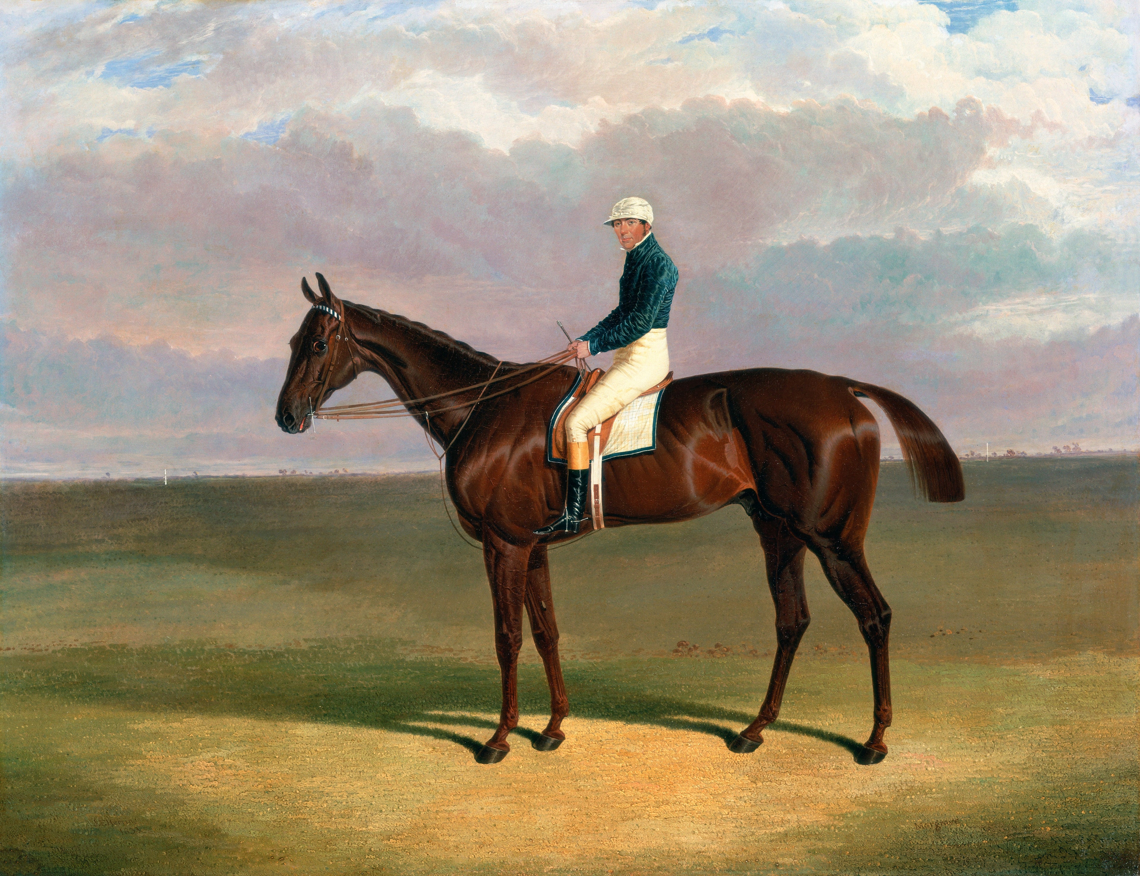 'Margrave' with James Robinson Up (1833)  by John Frederick Herring 3